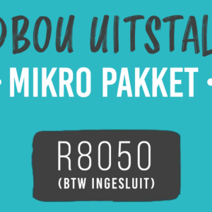 Mikro Uitstaller - A1